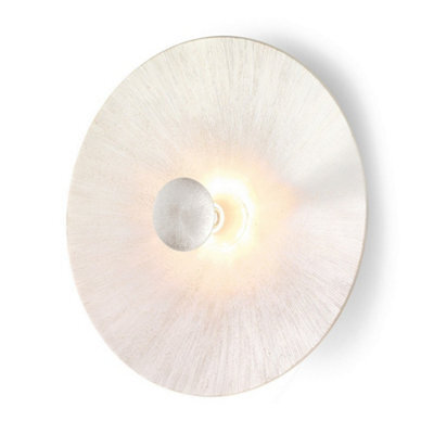 Luminosa Lighting Luminosa Moon Lifestyle Glass Extra Large Wall Light Matt - Sun White Finish, 1X E27 - image 1
