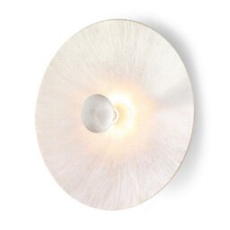 Luminosa Lighting Luminosa Moon Lifestyle Glass Extra Large Wall Light Matt - Sun White Finish, 1X E27 - thumbnail 1