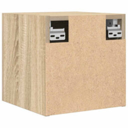 Berkfield Practical Wall Mounted Tv Cabinet Sonoma Oak 30.5X30X30 Cm - thumbnail 6