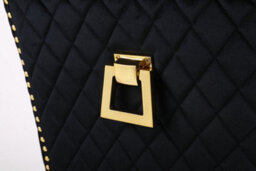 Moderix A Pair Of Velvet Dining Chairs With Golden Legs In Black - thumbnail 6