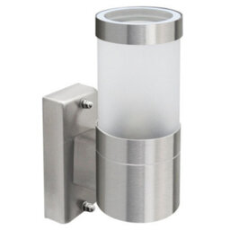 Long Life Lamps Company Stainless Steel Garden Wall Light Frosted Glass Cover Ip44 Zlc016 - thumbnail 3