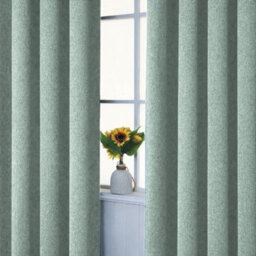Bedlooms Sage Green Linen Curtain 100% Blackout Thermal Insulated Eyelet Curtain (Pair) 66 X 72 Inches With Tie Back Two - thumbnail 8