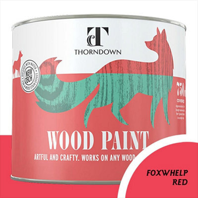 Thorndown Foxwhelp Red Wood Paint 750 Ml - image 1