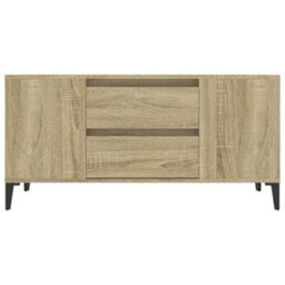 Berkfield Modern Tv Cabinet Sonoma Oak 102X44.5X50 Cm Engineered Wood - thumbnail 6