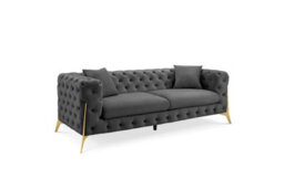Home Detail Jaguar 2+3 Seater Sofa Set Chesterfield Design Velvet - thumbnail 5