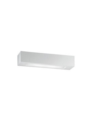 Luminosa Lighting Luminosa Candida 2 Light Plaster Wall Light White 45X9X7Cm
