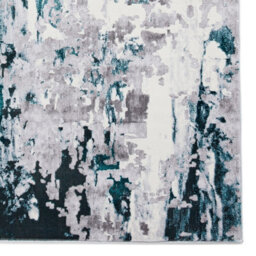 Grey Green Abstract Rug, 8mm Thickness Modern Rug, Grey Green Rug For Bedroom, Living Room, & Dining Room-160Cm X 220Cm - thumbnail 3