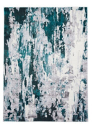 Grey Green Abstract Rug, 8mm Thickness Modern Rug, Grey Green Rug For Bedroom, Living Room, & Dining Room-160Cm X 220Cm - thumbnail 1