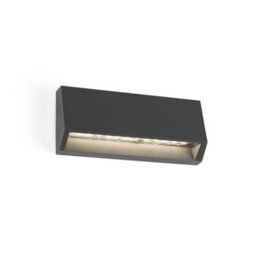Luminosa Lighting Luminosa Must Led Outdoor Medium Wall Light Dark Grey Ip65 - thumbnail 1