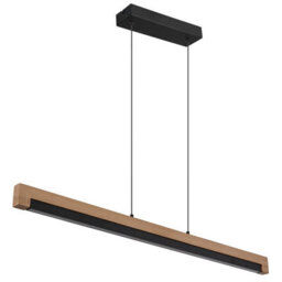 Luminosa Lighting Luminosa Starla Pendant Ceiling Light Matt Black Led 3000K - thumbnail 2