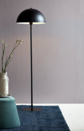 Nordlux Ellen Metal Floor Lamp Dome Shade Black,mains - thumbnail 1