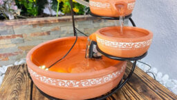 Outdoor Living UK Teracotta Traditional Solar Water Feature  Tr/201H-Sx.a.d - thumbnail 2