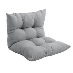 Living And Home Light Grey Rectangular Outdoor Garden Tufted Bench Cushion Seat Pad 120 X 80 Cm - thumbnail 5