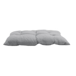 Living And Home Light Grey Rectangular Outdoor Garden Tufted Bench Cushion Seat Pad 120 X 80 Cm - thumbnail 2