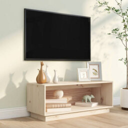 Walplus Tv Cabinet 90X35X35 Cm Solid Wood Pine - thumbnail 7
