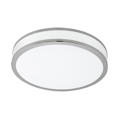 Elegant Wall And Ceiling Led Light In White And Chrome Finish - image 1