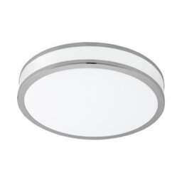 Elegant Wall And Ceiling Led Light In White And Chrome Finish - thumbnail 1