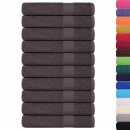 Walplus Sauna Towels 25 Pcs Anthracite 80X200 Cm 360 Gsm 100% Cotton - thumbnail 2
