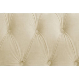 Home Detail Chester 2 Seater Sofa, Cream Velvet - thumbnail 7