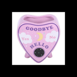 Pastel Talking Board Planchette Ceramic Flower Vase Celestial Decor - thumbnail 3