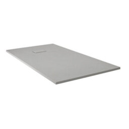Homestylestore Chrome Reversible Recessed Hinged Door Shower Enclosure And Light Grey Slate Effect Tray 1200 X 800mm - thumbnail 3
