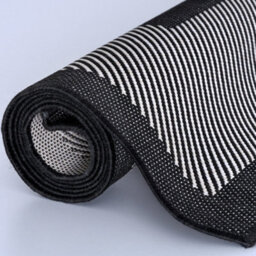 The Rugs Ecology Collection Outdoor Patio Garden Rug Black Bordered Design Weatherproof Jet Washable 200Bl - thumbnail 6