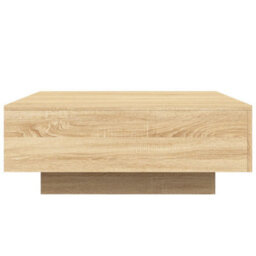 Berkfield Coffee Table Sonoma Oak 80X80X31 Cm Engineered Wood - thumbnail 6