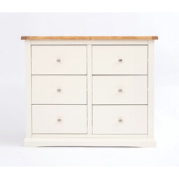 Cabinet Bits Castelli 6 Drawer Chest Of Drawers Chrome Knob - thumbnail 1