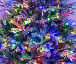 Garden Store Direct Lapland Snow Covered Pre-Lit Christmas Tree 5Ft Multicolour Leds - thumbnail 7