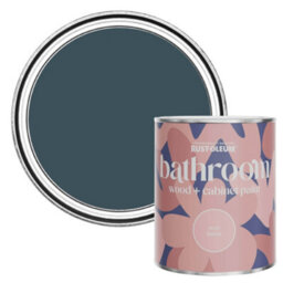 Rust-Oleum Evening Blue Matt Bathroom Wood & Cabinet Paint 750Ml - thumbnail 1