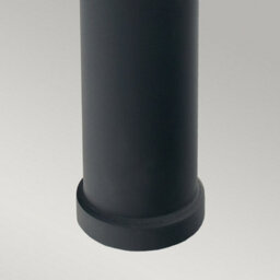 Luminosa Lighting Elstead Alta 1 Light Medium Outdoor Bollard Light Black Ip65, E27 - thumbnail 4
