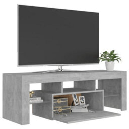 Walplus Tv Cabinet With Led Lights Concrete Grey 120X35X40 Cm - thumbnail 8
