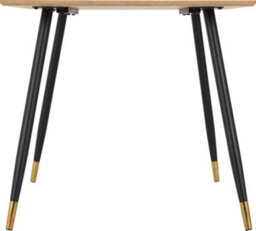 Seconique Hamilton Dining Set With 4 Lukas Chairs Medium Oak Effect Green Velvet - thumbnail 7