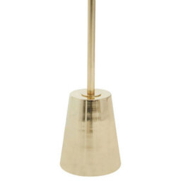 Orsina Avola Black Marble Effect Top Gold Base Side Table - thumbnail 4