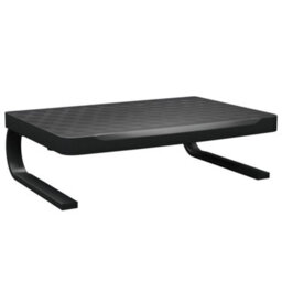 Berkfield Monitor Stand Black 37X28X11.5 Cm - thumbnail 2