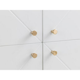 Oakham Premium Morven 4 Door Cabinet In White And Oak - thumbnail 6