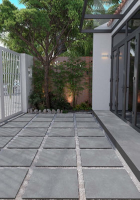 Bien Living Cool Grey 600X600X20 Porcelain Paver. Pack Of 60 With Coverage Of 21.6 Sqr Mtrs - image 1