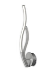 Luminosa Lighting Luminosa Corinto Wall Light, 12W Led, 3000K, 960Lm, Silver Chrome - thumbnail 1