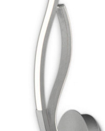 Luminosa Lighting Luminosa Corinto Wall Light, 12W Led, 3000K, 960Lm, Silver Chrome - thumbnail 5