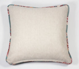 Esselle Home Kashmir Jacobean Teal/raspberry Cushion - thumbnail 2