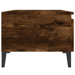 Berkfield Side Tables 2 Pcs Smoked Oak 50X46X35 Cm Engineered Wood - thumbnail 9