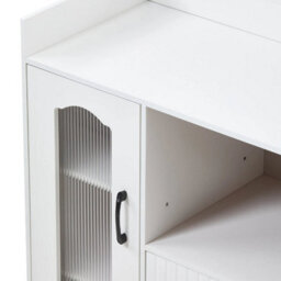 Kitchen Sideboard Cupboard 3 Door Storage Cabinet Unit - thumbnail 4