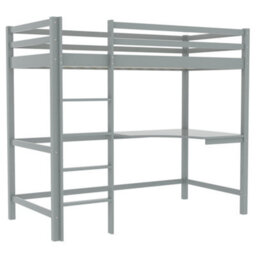 Lassic Vida Designs Sydney Grey Bunk Bed With Desk - thumbnail 8