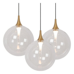 Lucide Premium Gisela Pendant Light Diameter 61Cm Led Dim. 2700K - Transparent - thumbnail 5