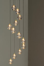 Lucide Premium Gisela Pendant Light Diameter 61Cm Led Dim. 2700K - Transparent - thumbnail 4