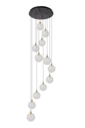 Lucide Premium Gisela Pendant Light Diameter 61Cm Led Dim. 2700K - Transparent - thumbnail 3