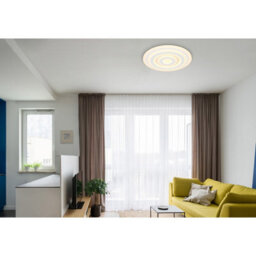 Luminosa Lighting Luminosa Alois Integrated Led Semi Flush Ceiling Light White Matt Led 3000K - thumbnail 4