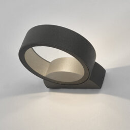 DAR Reon Outdoor Wall Light Matt Grey Glass Ip65 Led - thumbnail 3