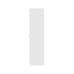 Fwstyle Chilton 2 Door Double Wardrobe White Gloss Scratch Resistant (H) 181.1 (W) 80 (D) 50Cm - thumbnail 7