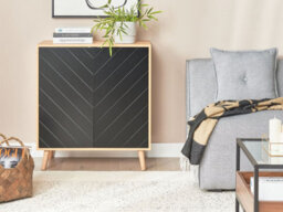 Beliani Modern Cabinet Bristow Black - thumbnail 2